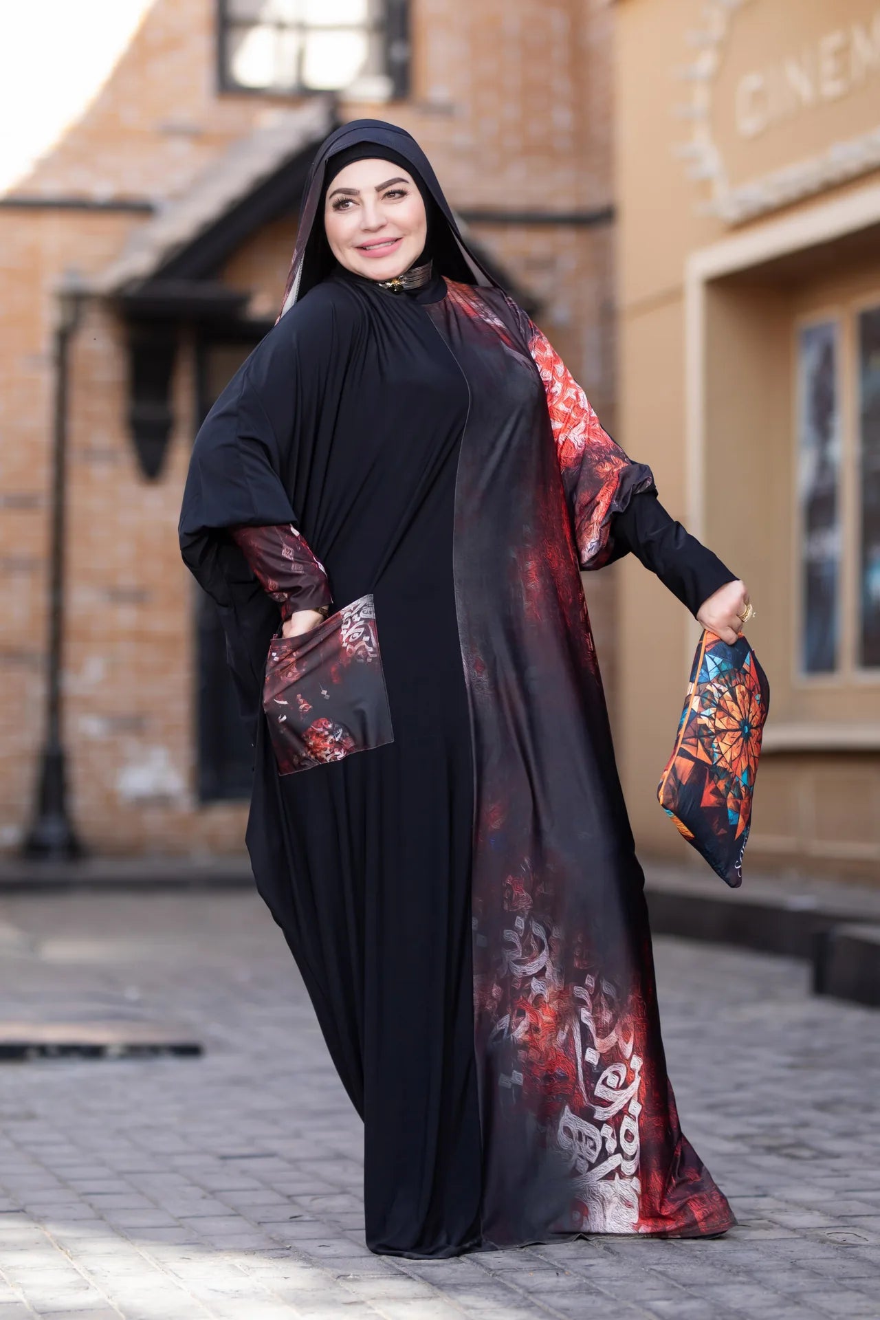 Flowing isdal in motion expressing artistic character and comfort