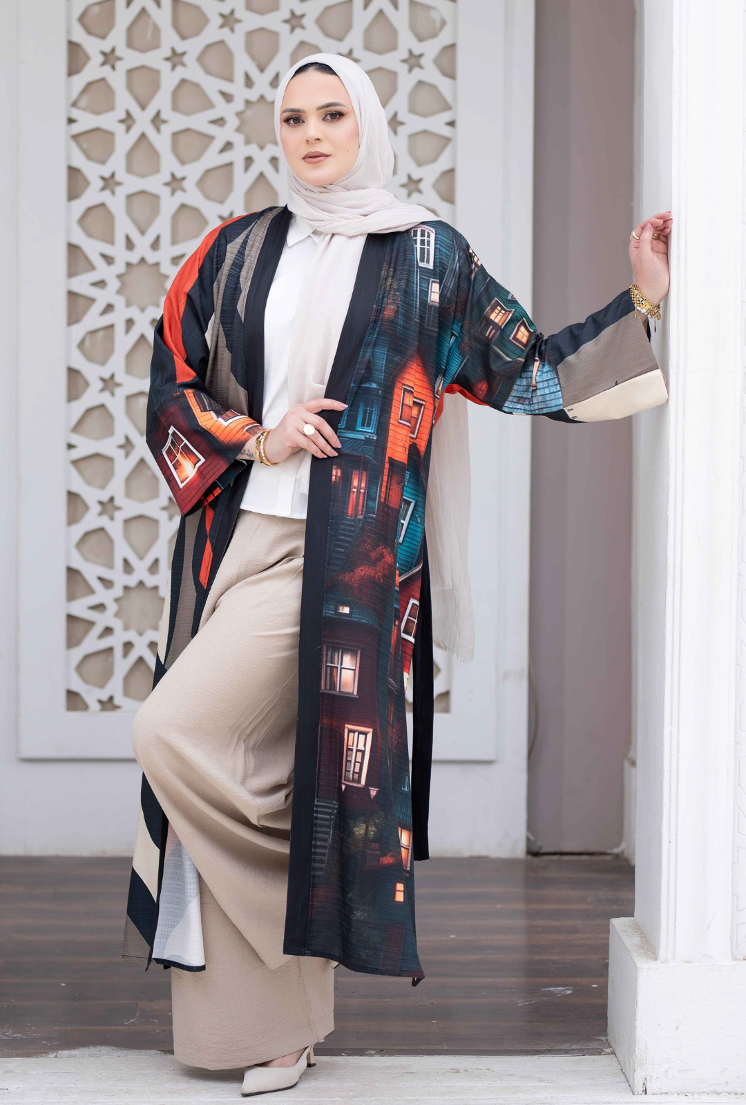 Digital print kimono 777147