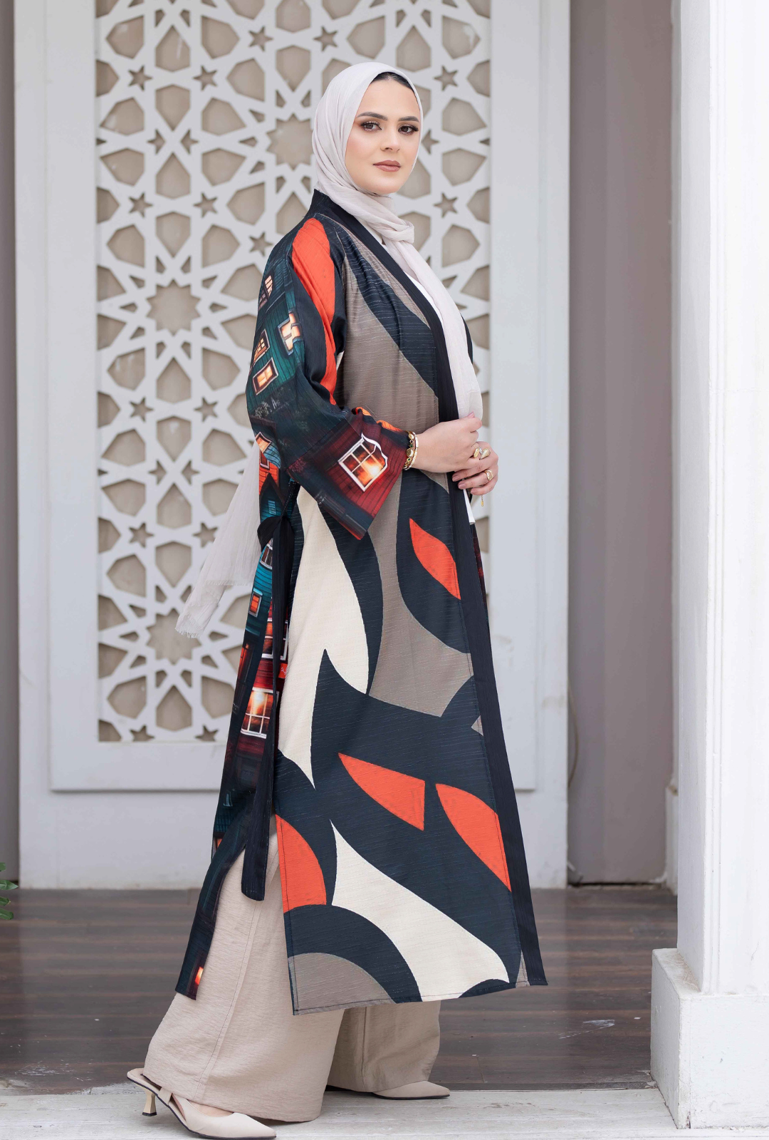 Digital print kimono 777147