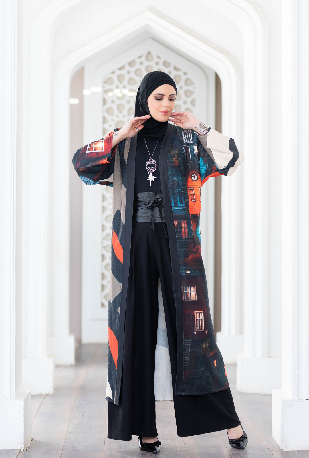 Digital print kimono 777147