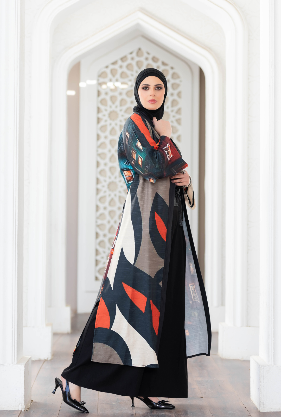 Digital print kimono 777147