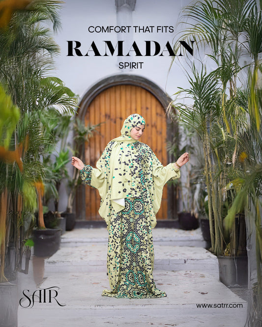 أفضل هدية لزوجتك في رمضان والعمرة – إسدال صلاة فاخر من ستر