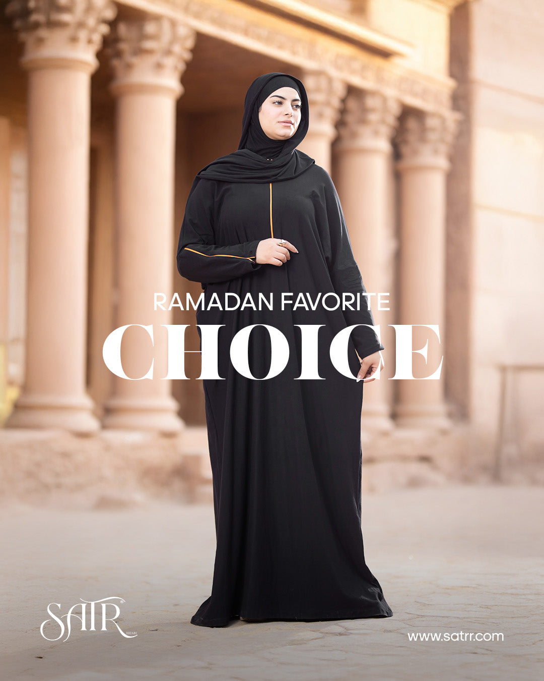 Satr all products collection showcasing isdals, kimonos, and modern modest fashion designs