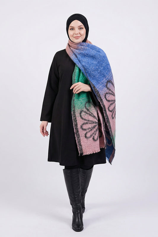 Emerald Blush Scarf