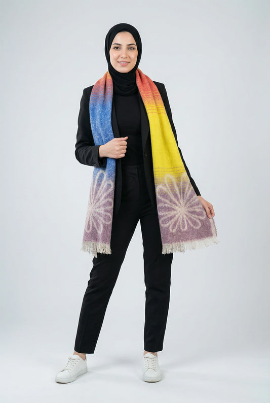 Sunrise Bloom Scarf