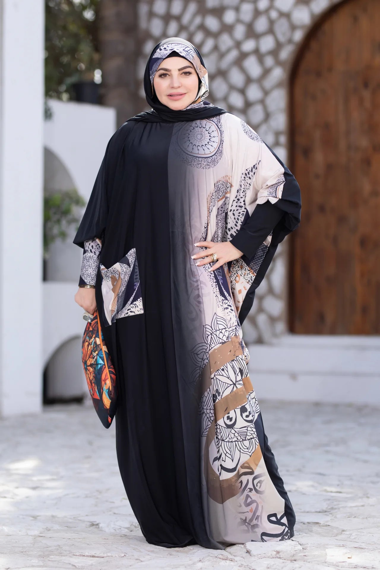 Model wearing clean isdal designed for everyday comfort and elegance
