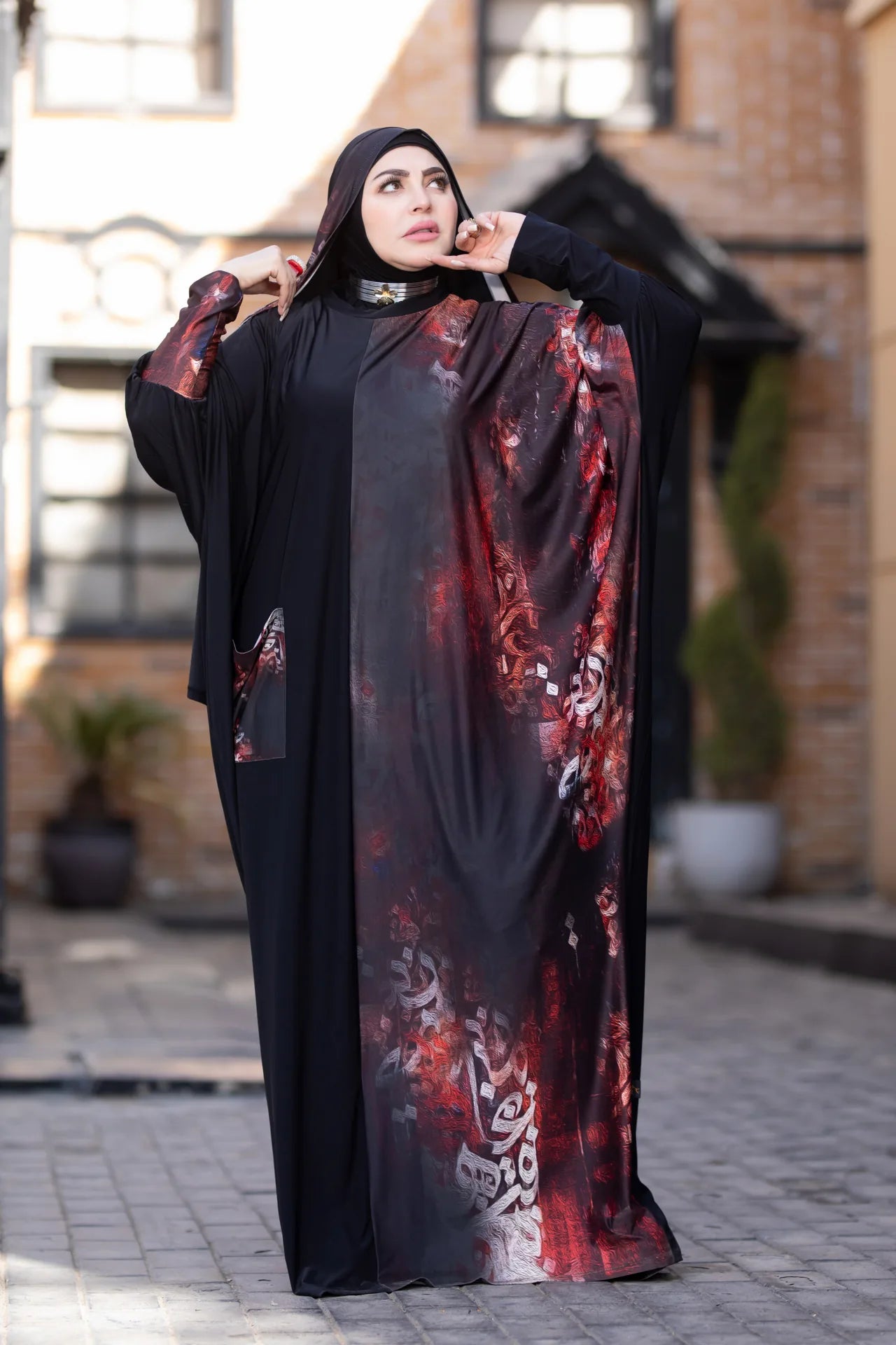 Creative isdal design with bold patterns and calm elegant silhouette
