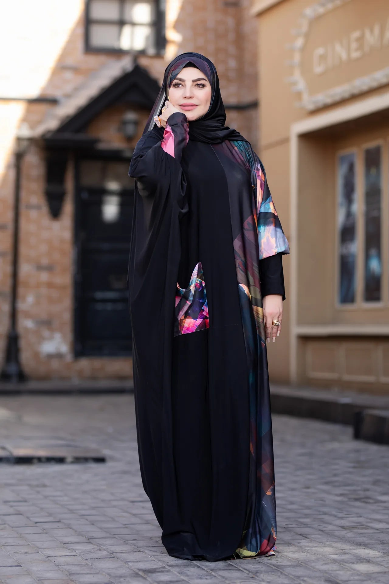 Close-up of isdal artistic accents inspired by movement and color
