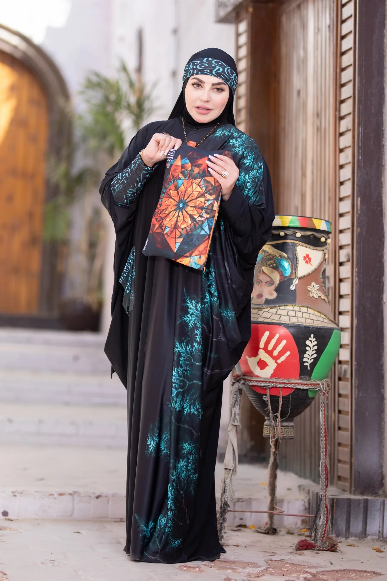 Flowing isdal in motion expressing openness and quiet comfort
