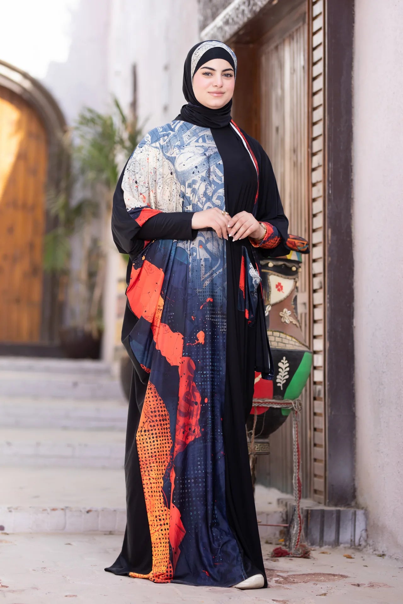 Close-up of isdal artistic texture details inspired by color fusion
