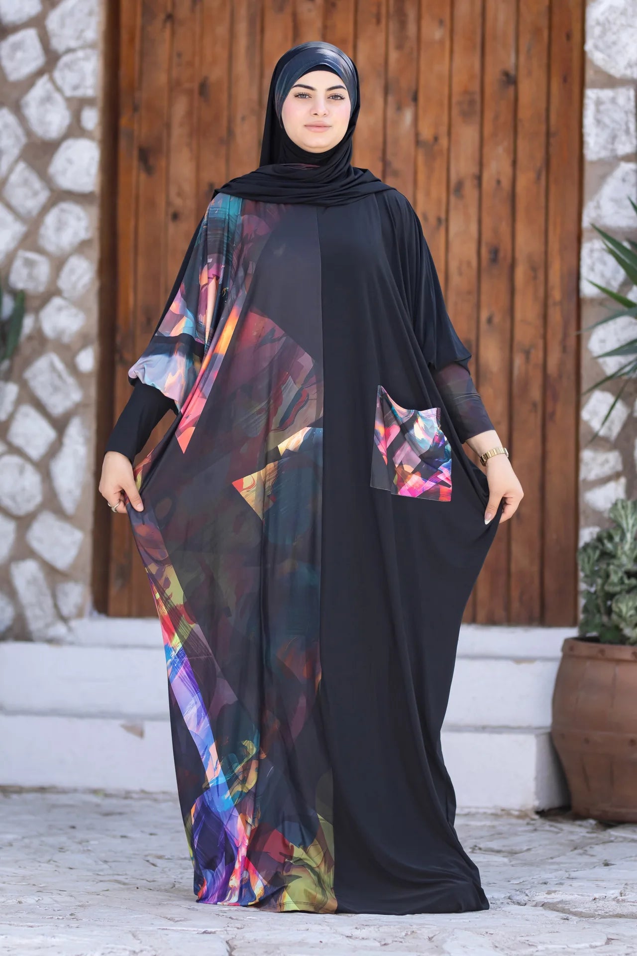 Graceful isdal design inspired by color and movement with flowing silhouette
